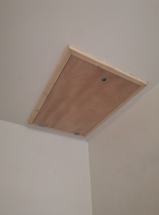 Trappe d'accés comble