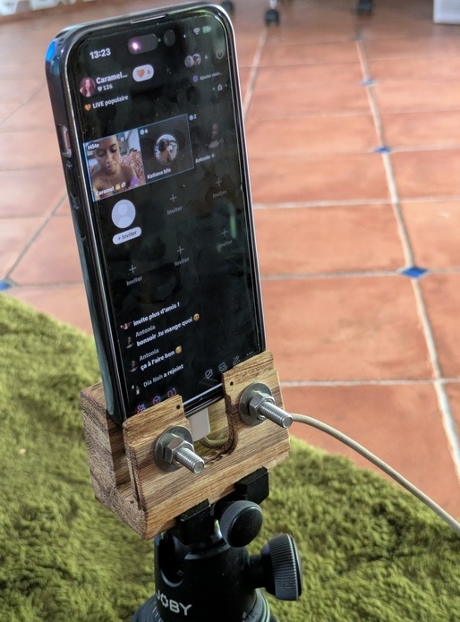 Porte portable pour lives tt