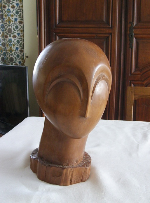 Essai d'une scuplture de tête