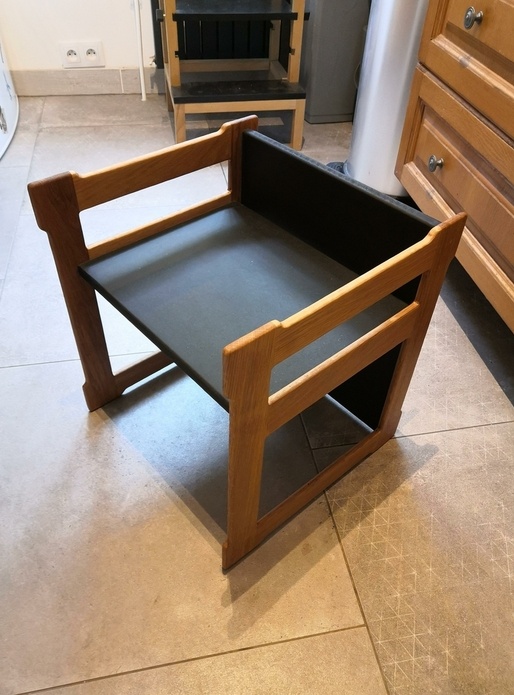 Chaise cubique, multi-assise