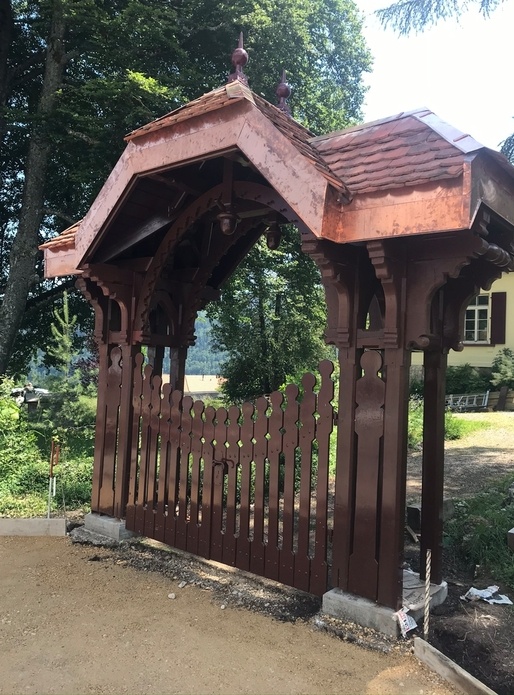 Restauration d'un portique