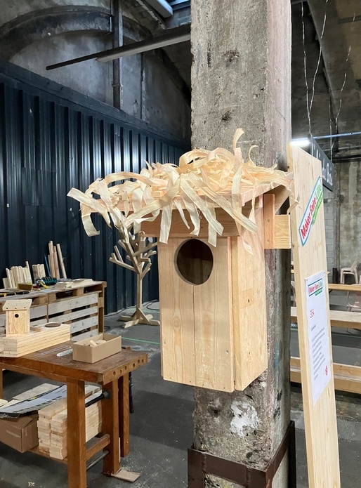 Nichoir à chouette Hulotte - Maker Faire Lille 2024