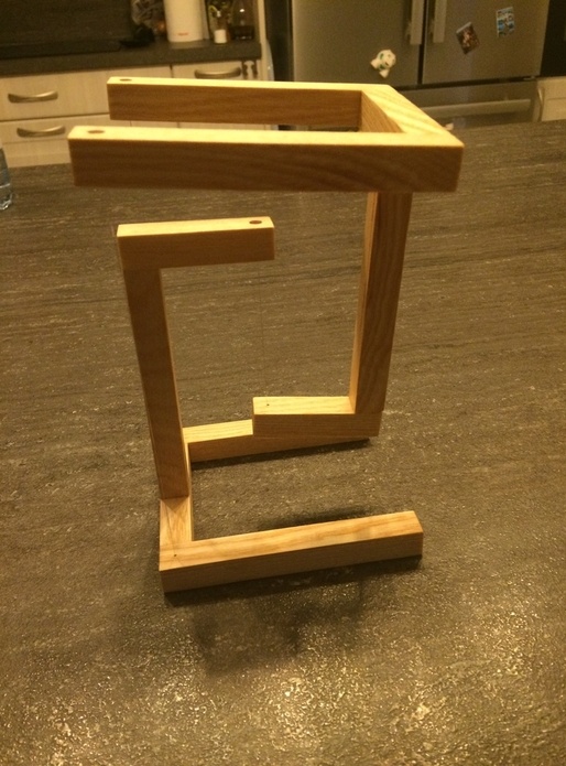 Structure flottante - tenségrité