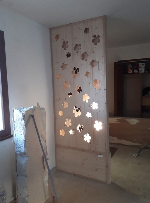 Claustra : dites le avec des fleurs!