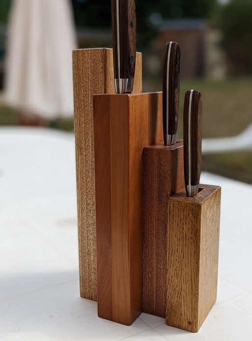 Bloc de rangement pour couteaux