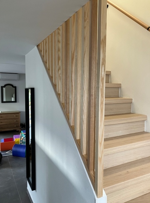 2 claustras en frêne