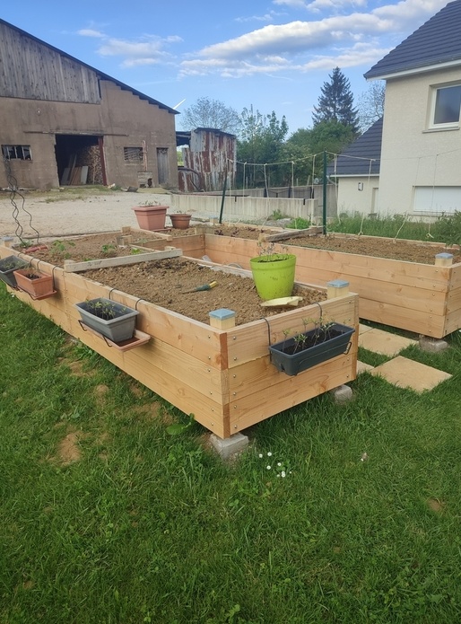 Potager surélevé