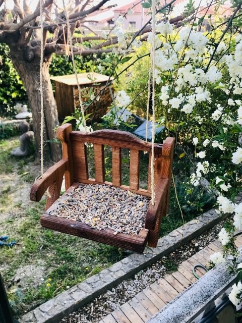 Mangeoire balançoire oiseaux