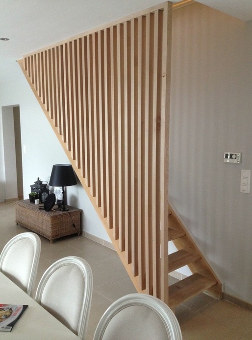 Garde corps en Hêtre