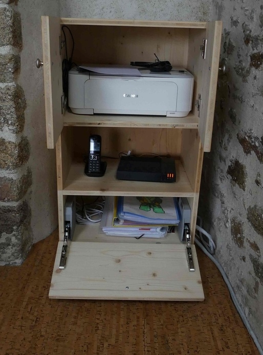 Meuble imprimante box