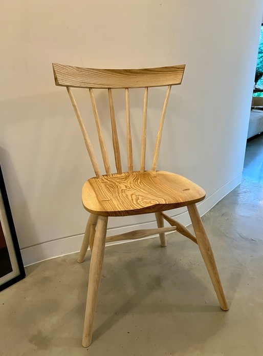 Chaise Windsor en frêne et hêtre