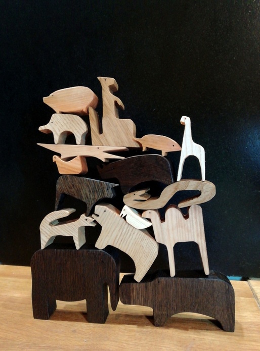 Puzzle enzo mari - la savane