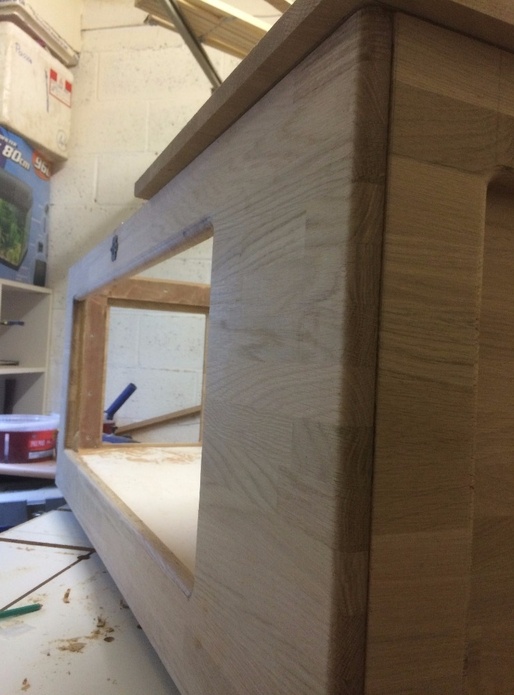 Table basse aquarium