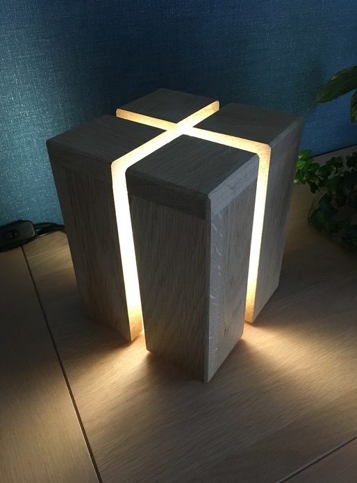 Lampe cube