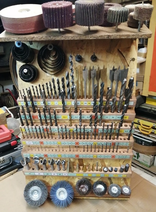 Petit rack pour forets