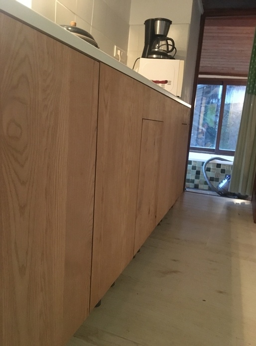 Façade de cuisine en Frêne