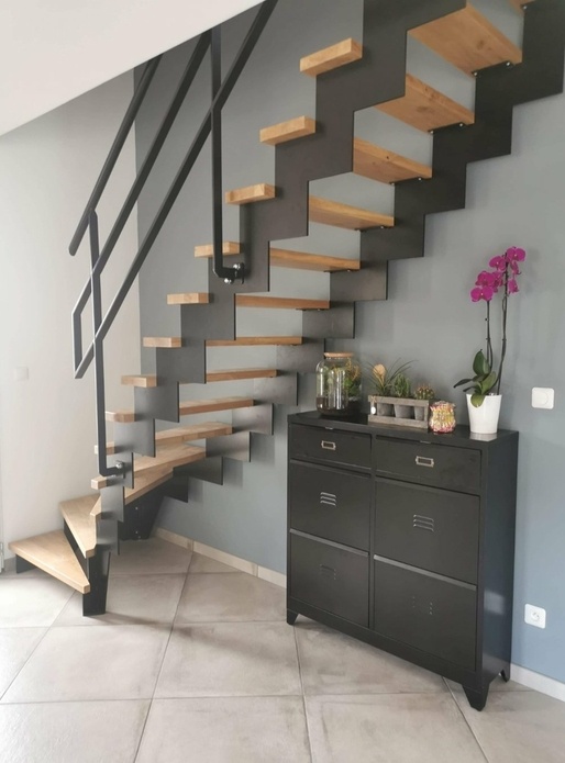 Escalier bois / métal