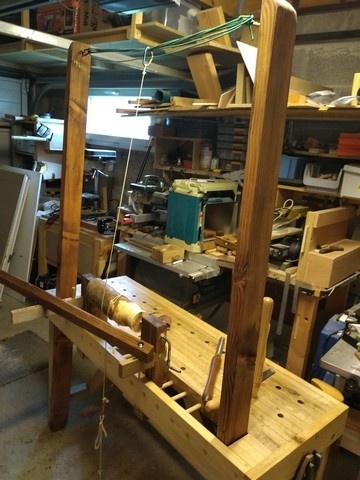 Option tour à bois sur l'établi