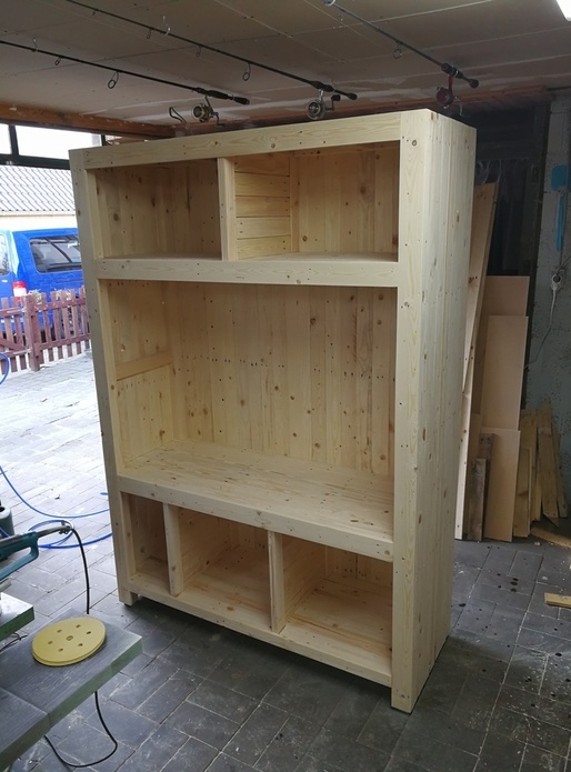 Un meuble Tv 100 % palettes