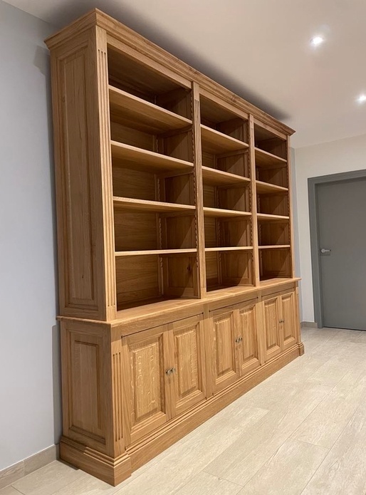 Bibliothèque en chêne