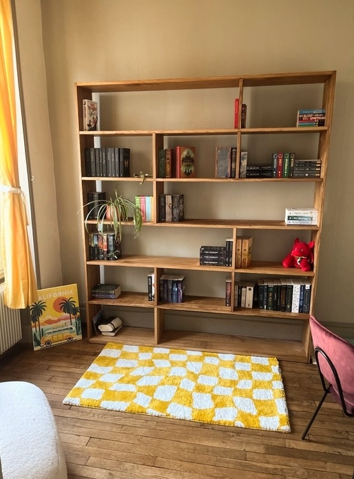 Une bibliothèque démontable