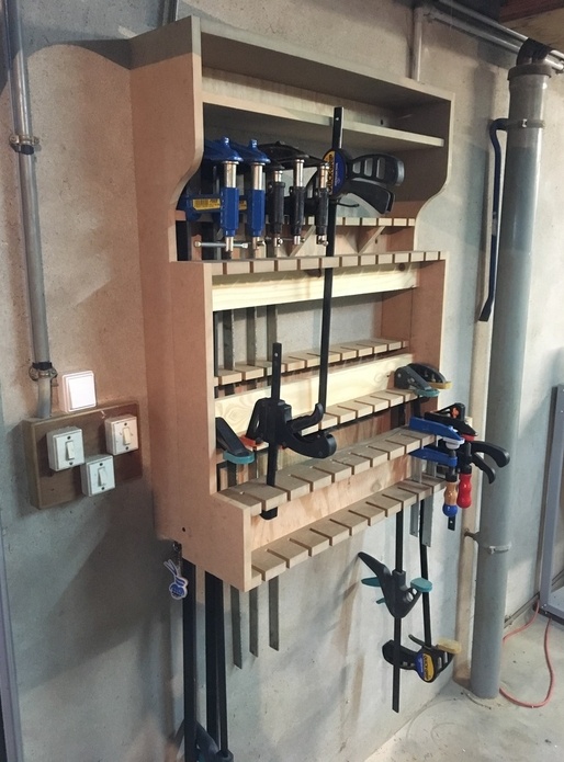 Rack à serres joint