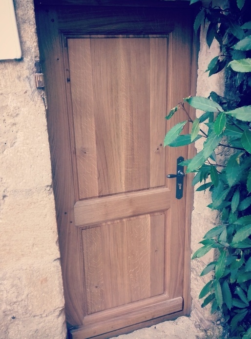 Porte en chêne