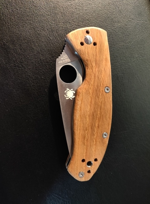 Manche de couteau Spyderco