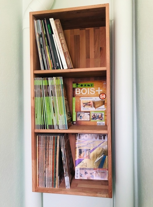 Bibliothèque pour mes revues préférées