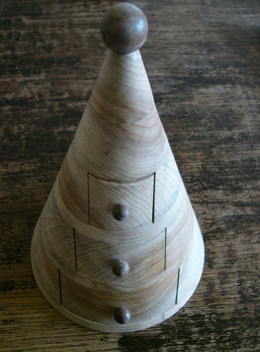 Prototype de la boite à bijoux conique