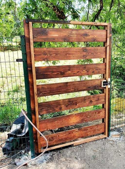 Portail Clôture Bois Récupération
