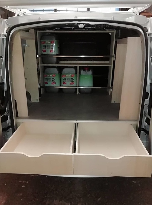 Fourgon pour artisan