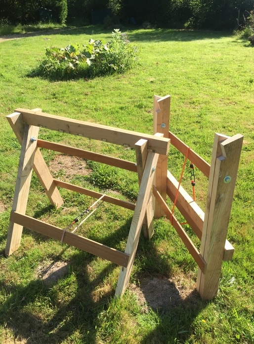 Tréteaux pliants modulaires