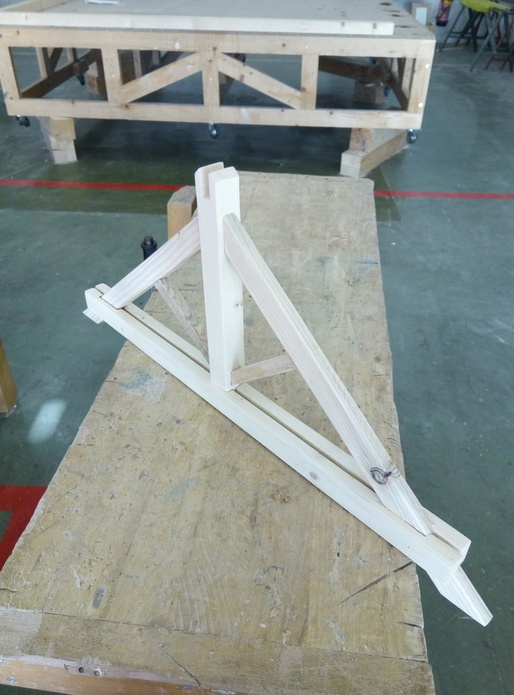 Maquette de ferme latine