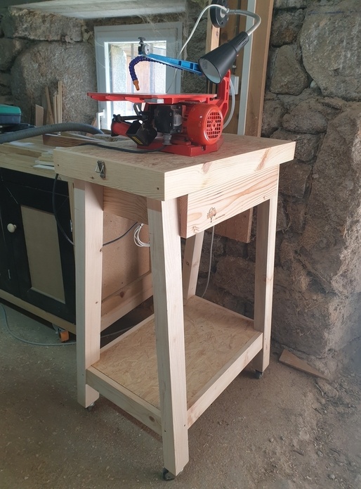 Table pour scie à chantourner