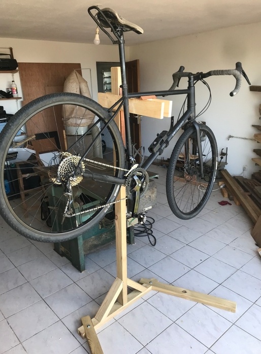Pied à vélo