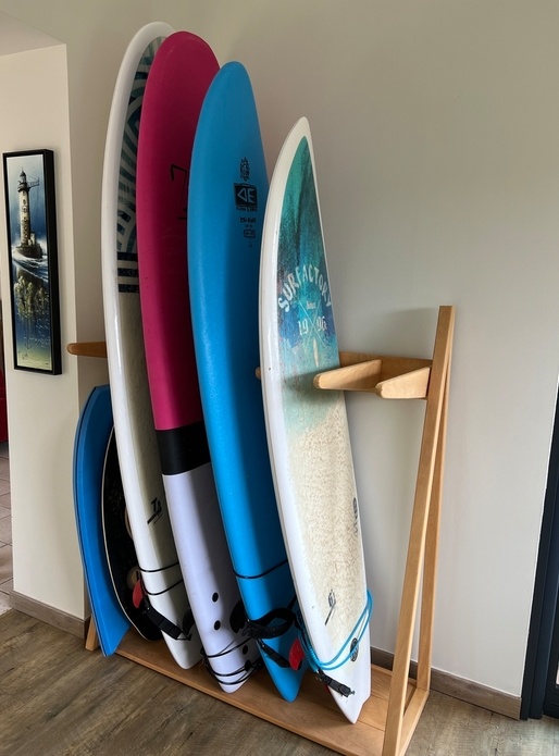 Rack à surfs