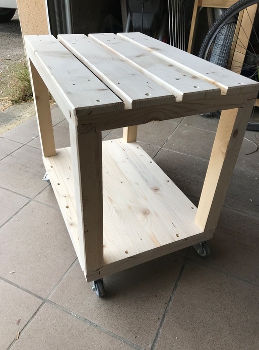 Piètement pour rabot-dégauchisseuse