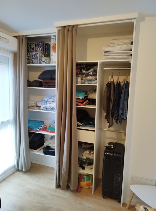 Penderie en mélaminé