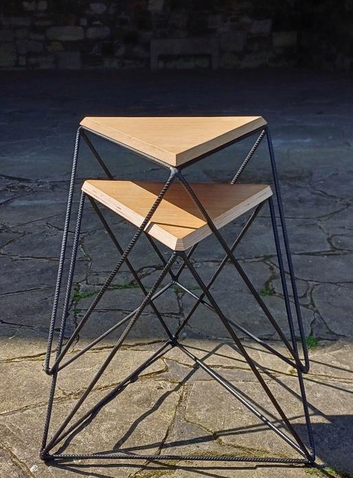 Expérimentations avec des fers à béton