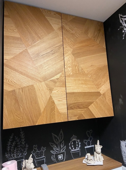 Portes de placard (via recyclage)