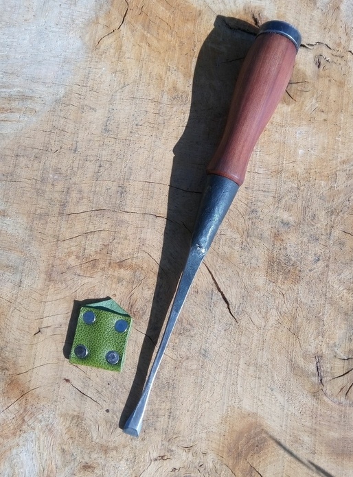 Ciseau à bois, queue de poisson, 10 mm