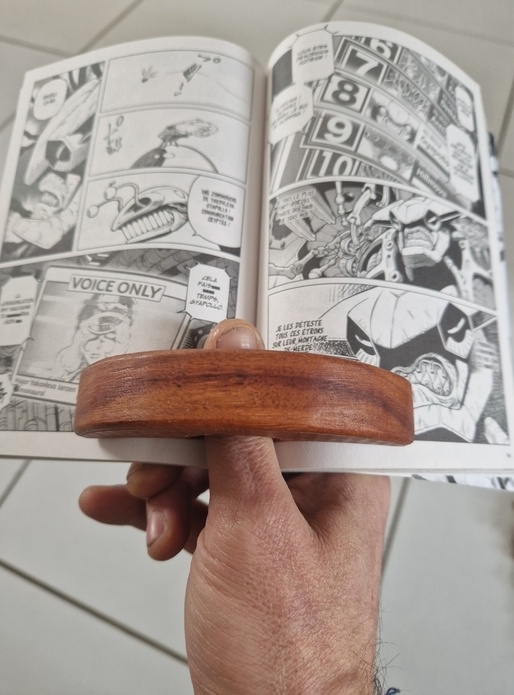 Plagiat ouvre livre 1 main xtof