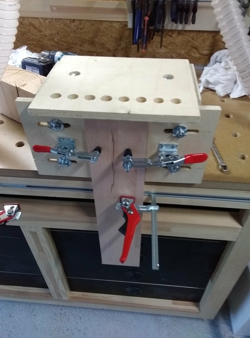 Gabarit à tourillons