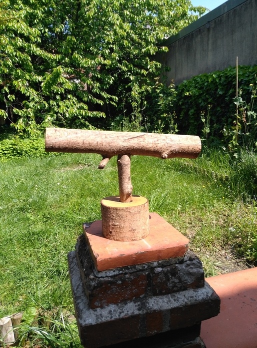 L'ensemble fait 22 cm de haut sur 30 de large.