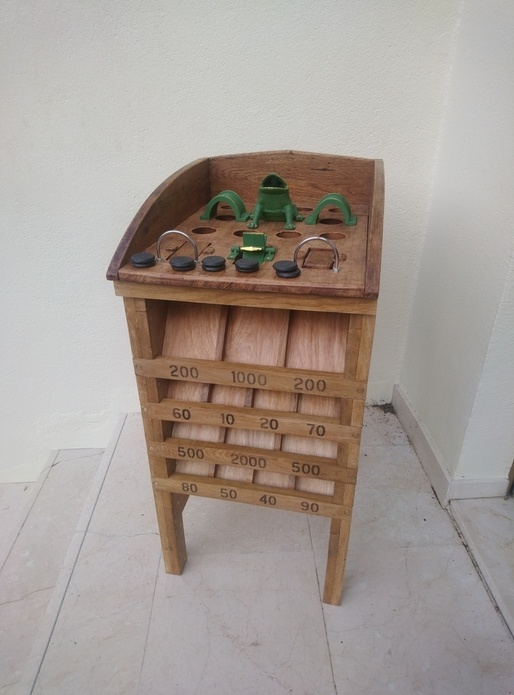 Jeu de la grenouille démontable