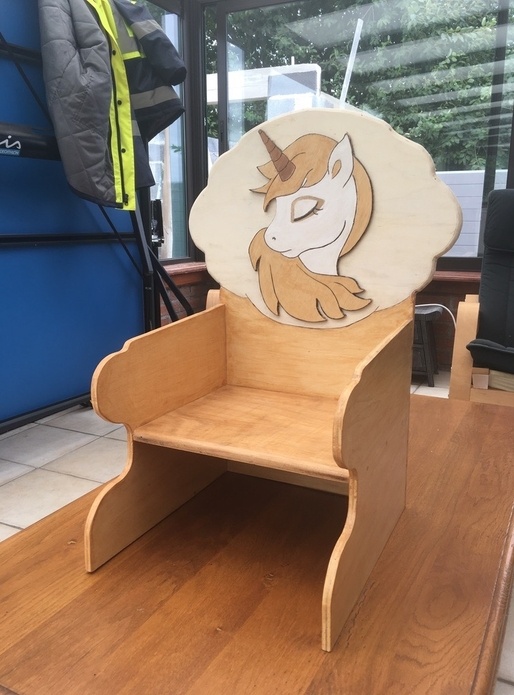 Fauteuil Licorne enfant