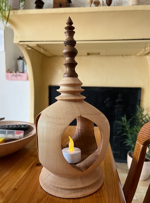 Déco de Noeël - Essai de tournage