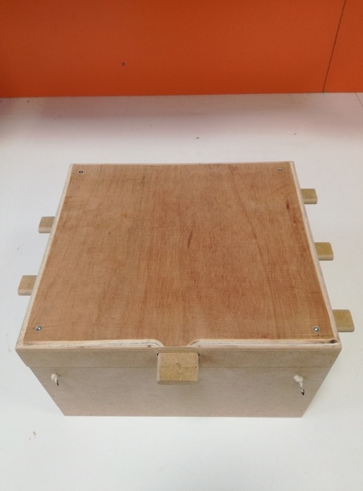 Boite à secrets en MDF