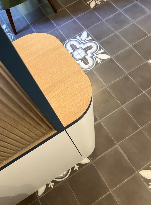 Les meubles de séparation vitrés & cintrés